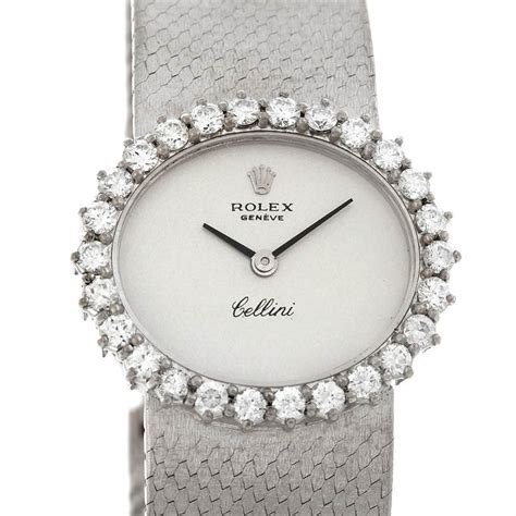 cellini rolex white gold ladies|Rolex cellini white gold vintage.